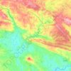 Carte topographique 61700, altitude, relief