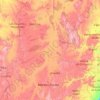 Carte topographique Rio São Francisco, altitude, relief