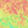 Carte topographique Светогорское городское поселение, altitude, relief