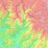 Carte topographique Dolakha, altitude, relief
