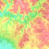 Carte topographique Darradup, altitude, relief