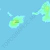 Carte topographique Ardnacross Island, altitude, relief