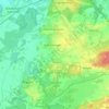 Carte topographique 31632, altitude, relief