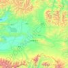 Carte topographique Kampa County, altitude, relief
