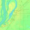 Carte topographique Greenville, altitude, relief