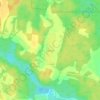 Carte topographique Боровцы, altitude, relief