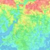Carte topographique 56700, altitude, relief