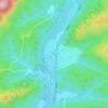 Carte topographique Горское, altitude, relief