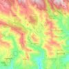 Carte topographique Gimigliano, altitude, relief