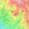 Carte topographique Rozier-en-Donzy, altitude, relief