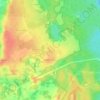 Carte topographique Старая Пустошь, altitude, relief