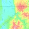 Carte topographique Owyhee, altitude, relief