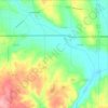 Carte topographique Mohican Township, altitude, relief