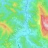 Carte topographique Igorre, altitude, relief