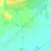 Carte topographique Black Bourton, altitude, relief