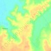 Carte topographique Grawin Opal Fields, altitude, relief