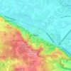 Carte topographique Beek, altitude, relief