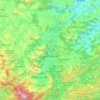 Carte topographique Nova Friburgo, altitude, relief