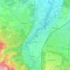 Carte topographique Pforzen, altitude, relief
