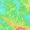 Carte topographique Morga, altitude, relief