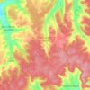 Carte topographique Maraye-en-Othe, altitude, relief