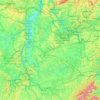Carte topographique Mosel, altitude, relief