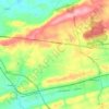 Carte topographique West Sadsbury Township, altitude, relief