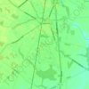 Carte topographique Bridgeville, altitude, relief