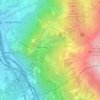 Carte topographique Lavey-Morcles, altitude, relief