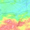 Carte topographique Longswamp Township, altitude, relief