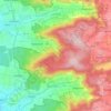 Carte topographique Geisberger Forst, altitude, relief