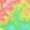 Carte topographique Proveis - Proves, altitude, relief