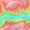 Carte topographique Bayonville-sur-Mad, altitude, relief