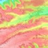 Carte topographique Le Cuing, altitude, relief