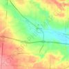 Carte topographique Saint Albans Township, altitude, relief