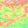 Carte topographique Elâzığ, altitude, relief