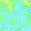 Carte topographique Thiruthiparambu East, altitude, relief