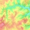 Carte topographique Le Theil, altitude, relief