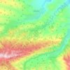 Carte topographique Надежненское сельское поселение, altitude, relief