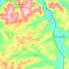 Carte topographique Richmond Township, altitude, relief