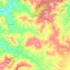 Carte topographique Sidi Abed, altitude, relief