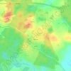 Carte topographique Новинка, altitude, relief