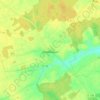 Carte topographique Gombergean, altitude, relief
