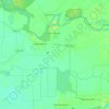 Carte topographique Фёдоровское сельское поселение, altitude, relief