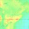 Carte topographique Seville Township, altitude, relief
