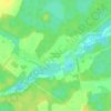 Carte topographique Рованичская Слобода, altitude, relief