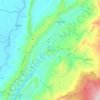 Carte topographique Cunday, altitude, relief