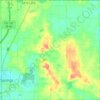 Carte topographique Nelson Township, altitude, relief