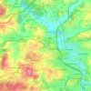 Carte topographique 95030, altitude, relief