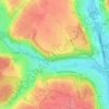 Carte topographique Rouelles, altitude, relief
